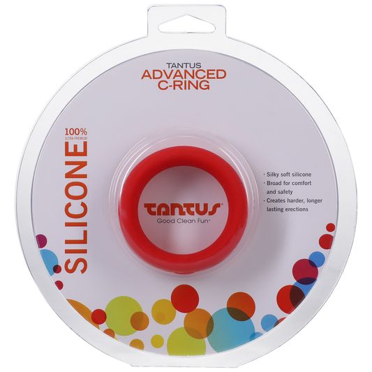 Cock Ring Advanced 1 3/4 inches Red